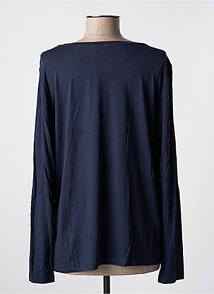 Top stretch manches longues bleu BRANDTEX femme
