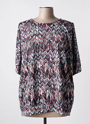 Top stretch manches longues bleu BRANDTEX femme