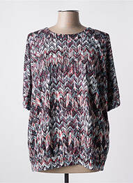 Top stretch manches longues bleu BRANDTEX femme