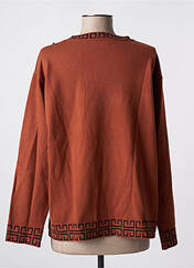 Pull marron PAPAREIL pour femme seconde vue