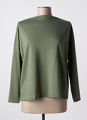 Top vert ITALIAN STYLE pour femme