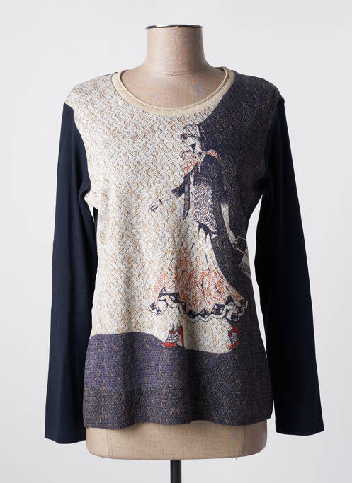 Pull bleu LE CABESTAN pour femme