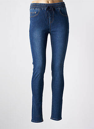 Jeans skinny bleu BS JEANS pour femme