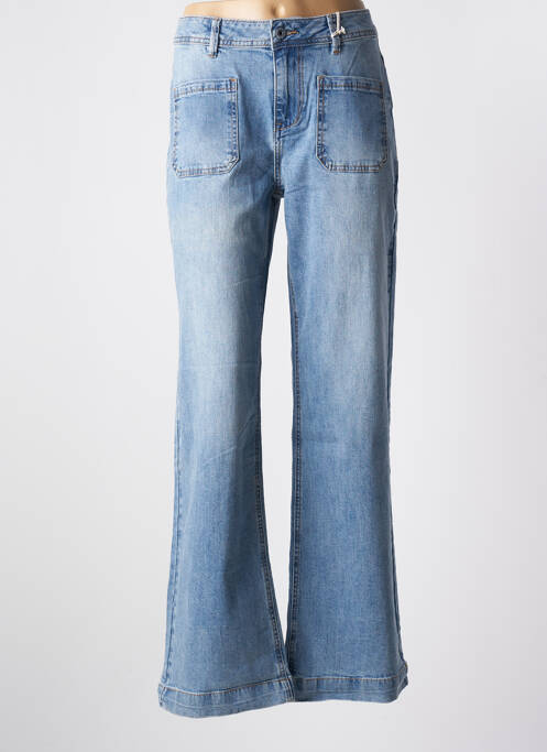 Jean coupe flare bleu RED BUTTON pour femme