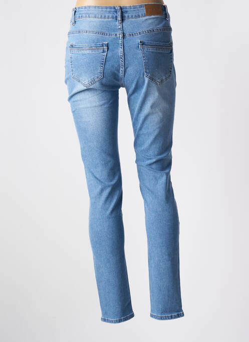 Jeans coupe slim bleu BS JEANS pour femme