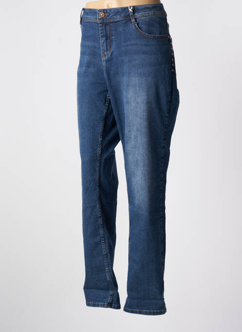 Jeans coupe slim bleu RED BUTTON pour femme