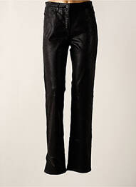 Pantalon slim stretch taille normale noir BRANDTEX femme