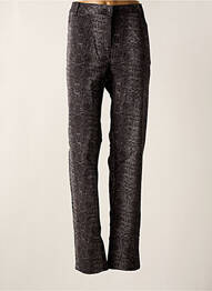 Pantalon droit stretch taille normale gris BRANDTEX femme