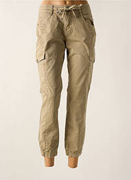 Pantalon cargo poches taille normale vert RED BUTTON femme