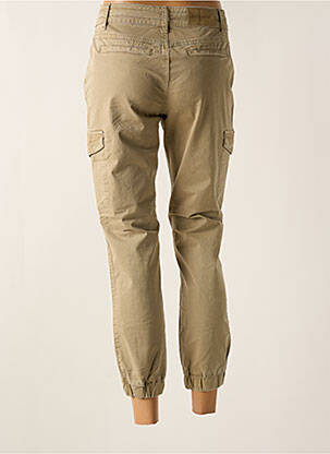 Pantalon cargo poches taille normale vert RED BUTTON femme
