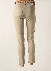 Pantalon slim beige ZAC & ZOE pour femme seconde vue