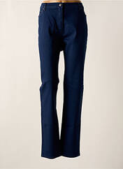 Pantalon slim bleu BRANDTEX pour femme seconde vue