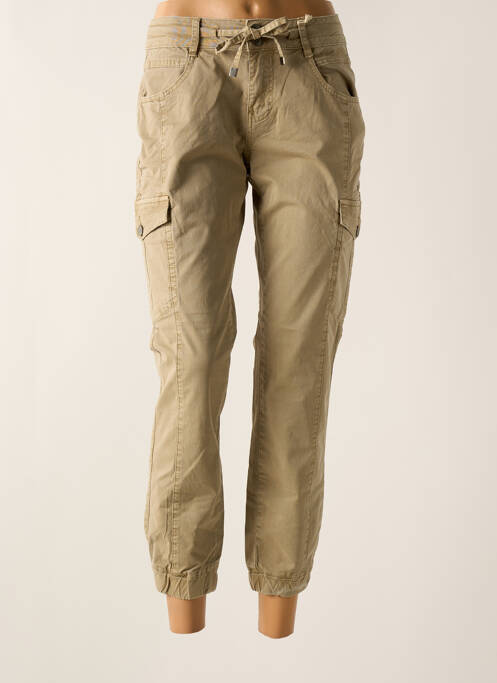 Pantalon cargo vert RED BUTTON pour femme