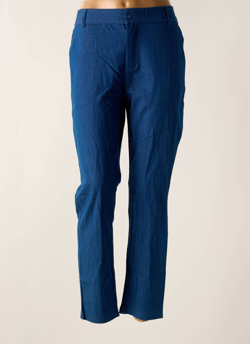 Pantalon chino bleu CERISE BLUE pour femme