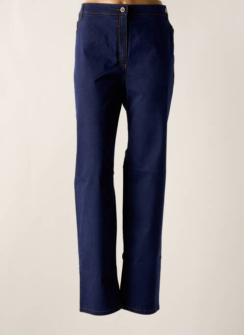 Pantalon droit bleu STARK pour femme