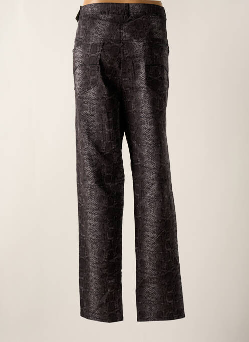 Pantalon droit gris BRANDTEX pour femme