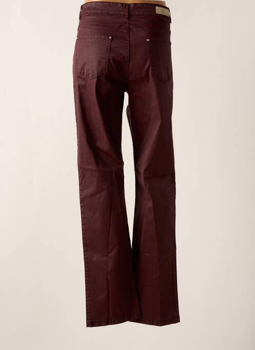 Pantalon droit violet SIGNATURE pour femme