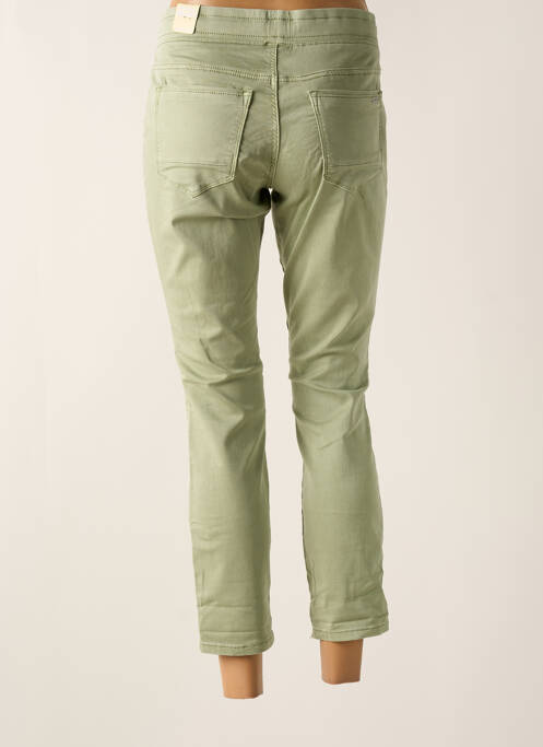 Pantalon slim vert RED BUTTON pour femme
