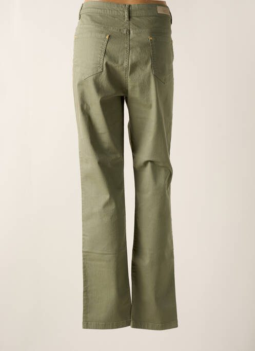 Pantalon slim vert SIGNATURE pour femme