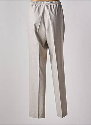 Pantalon droit taille élastique taille normale gris STARK femme