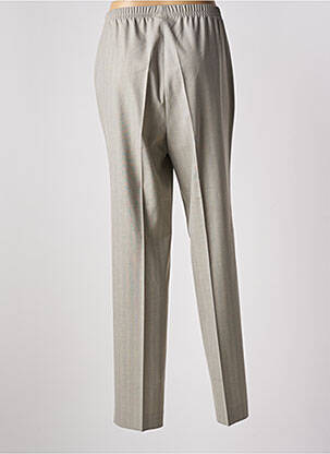 Pantalon droit taille élastique taille normale vert STARK femme