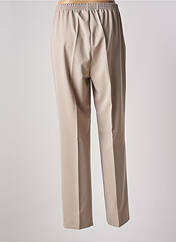 Pantalon droit beige ADELINA BY SCHEITER pour femme seconde vue