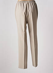 Pantalon droit beige STARK pour femme seconde vue