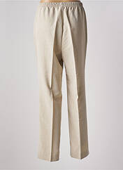 Pantalon droit beige STARK pour femme seconde vue