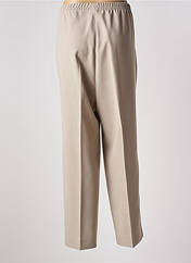 Pantalon droit beige STARK pour femme seconde vue