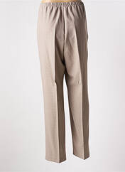 Pantalon droit marron BRANDTEX pour femme seconde vue