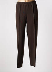 Pantalon droit marron STARK pour femme seconde vue