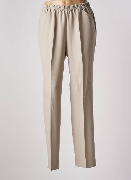 Pantalon droit beige STARK pour femme