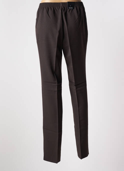 Pantalon slim marron STARK pour femme