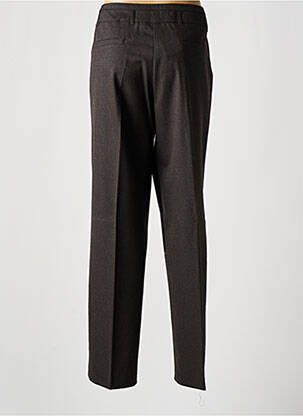 Pantalon droit stretch taille normale marron SIGNE NATURE femme