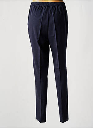 Pantalon slim taille élastique taille normale bleu ADELINA BY SCHEITER femme
