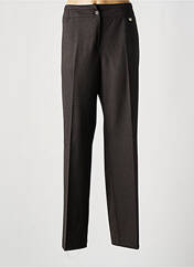 Pantalon droit marron SIGNE NATURE pour femme seconde vue