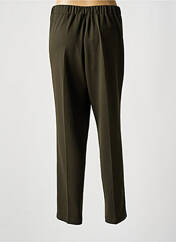Pantalon slim vert SIGNE NATURE pour femme seconde vue