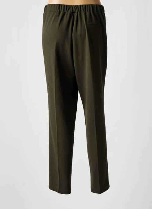 Pantalon slim taille élastique taille normale vert SIGNE NATURE femme