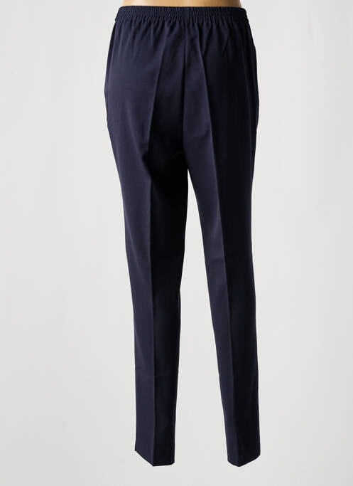 Pantalon slim taille élastique taille normale bleu ADELINA BY SCHEITER femme