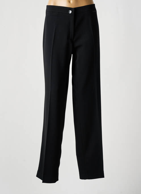 Pantalon droit noir DIVAS pour femme