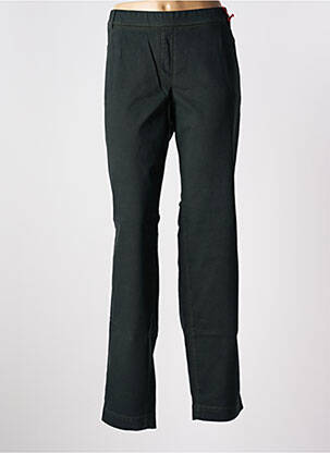 Pantalon droit taille élastique vert ASCARI femme