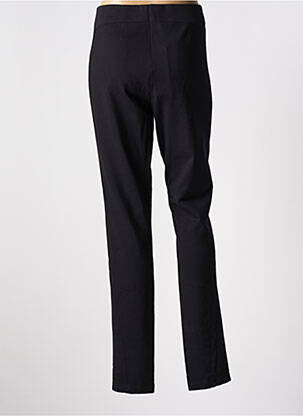 Pantalon slim taille élastique noir SIGNATURE femme