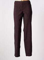 Pantalon droit violet ASCARI pour femme seconde vue