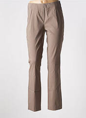 Pantalon slim beige ADELINA BY SCHEITER pour femme seconde vue