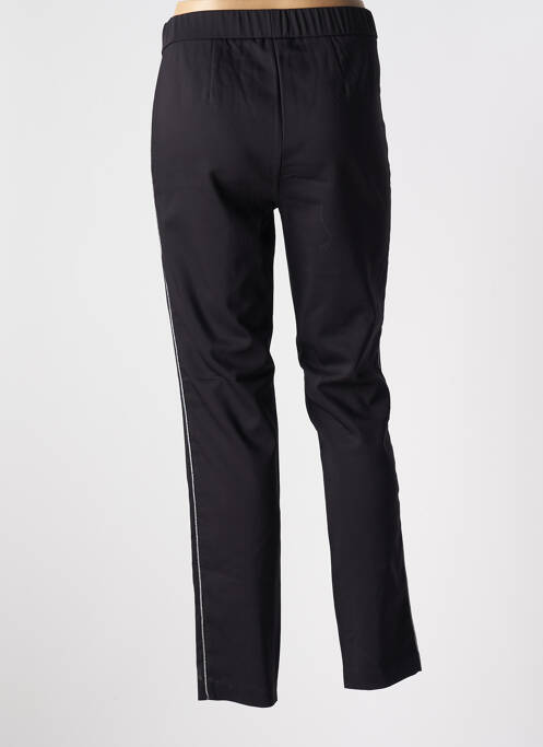 Pantalon 7/8 taille élastique noir ADELINA BY SCHEITER femme