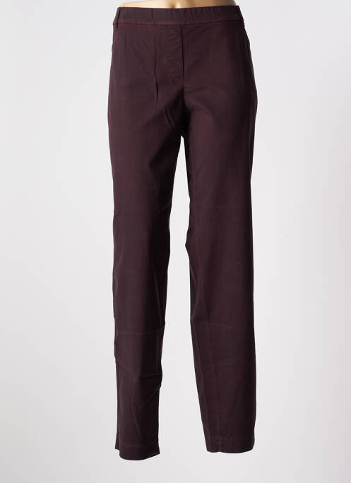 Pantalon droit violet ASCARI pour femme