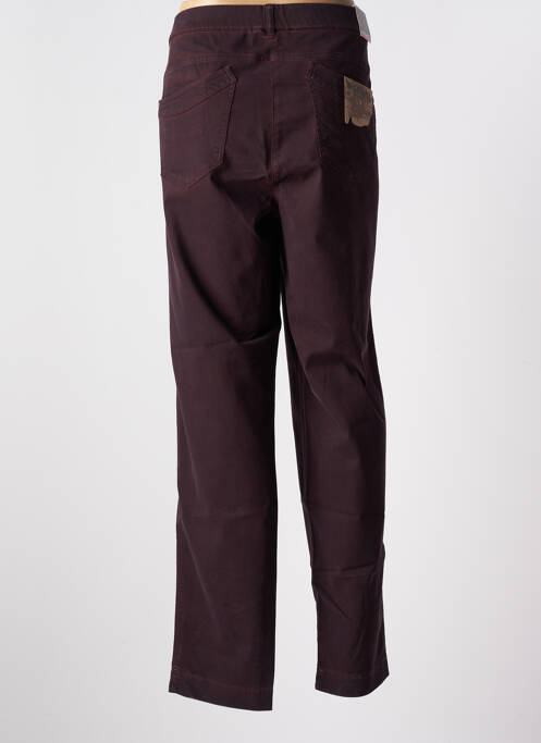 Pantalon droit violet ASCARI pour femme