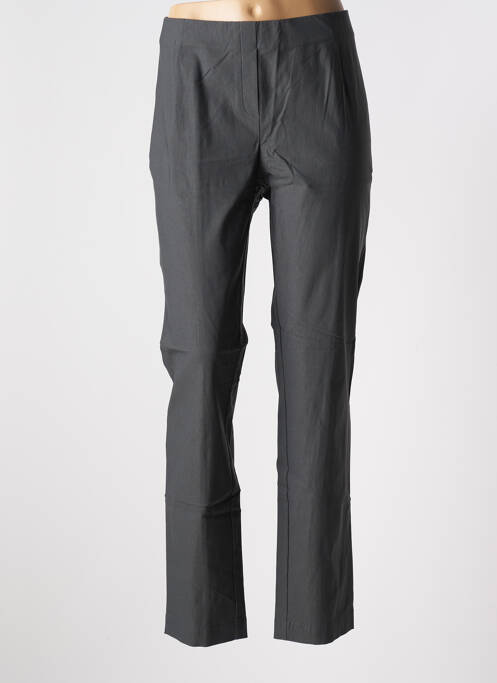 Pantalon slim gris ADELINA BY SCHEITER pour femme