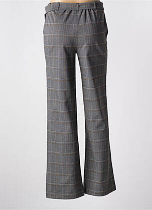 Pantalon droit taille élastique taille normale noir COPENHAGEN femme