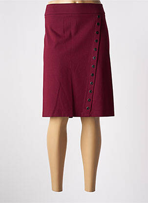Jupe mi-longue taille normale violet COPENHAGEN femme